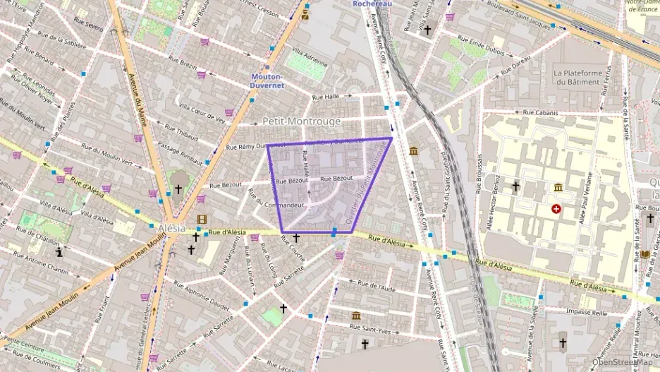 Appartement 30 m² deux pieces à vendre à Paris 14e Arrondissement