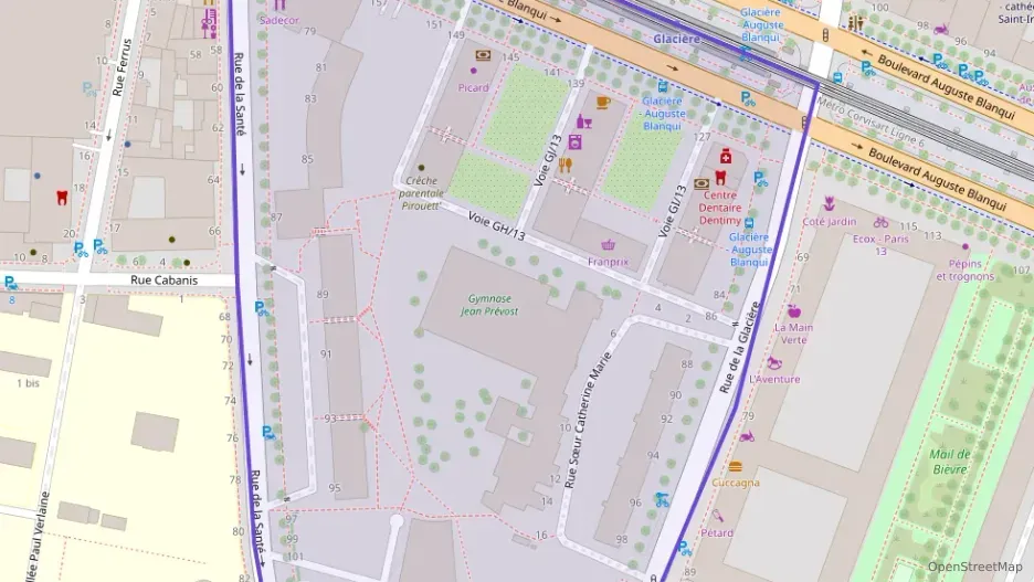 Appartement 48 m² deux pieces à vendre à Paris 13e Arrondissement