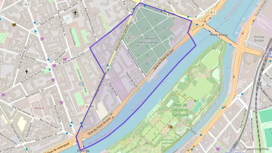 Appartement 32 m² deux pieces à vendre à Boulogne-Billancourt