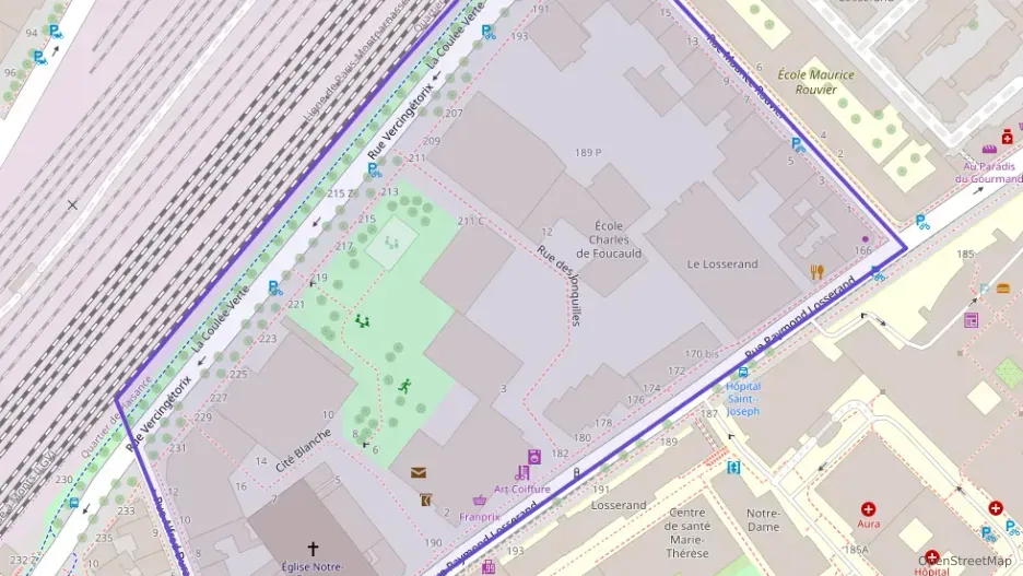 Appartement 59 m² deux pieces à vendre à Paris 14e Arrondissement