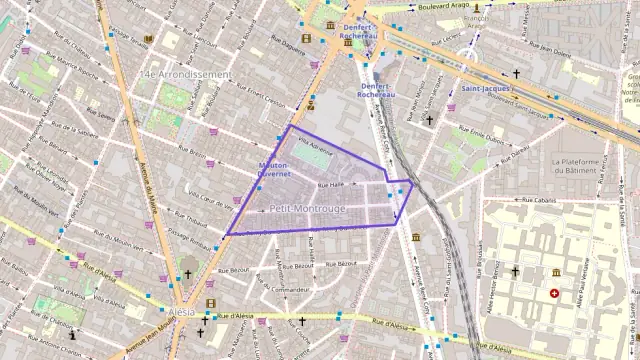 Appartement 23 m² une piece à vendre à Paris 14e Arrondissement