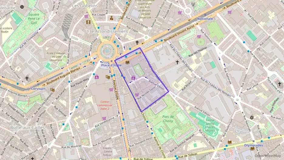 Appartement 30 m² trois pièces à vendre à Paris 13e Arrondissement Appartement 30 m² trois pièces à vendre à Paris 13e Arrondissement