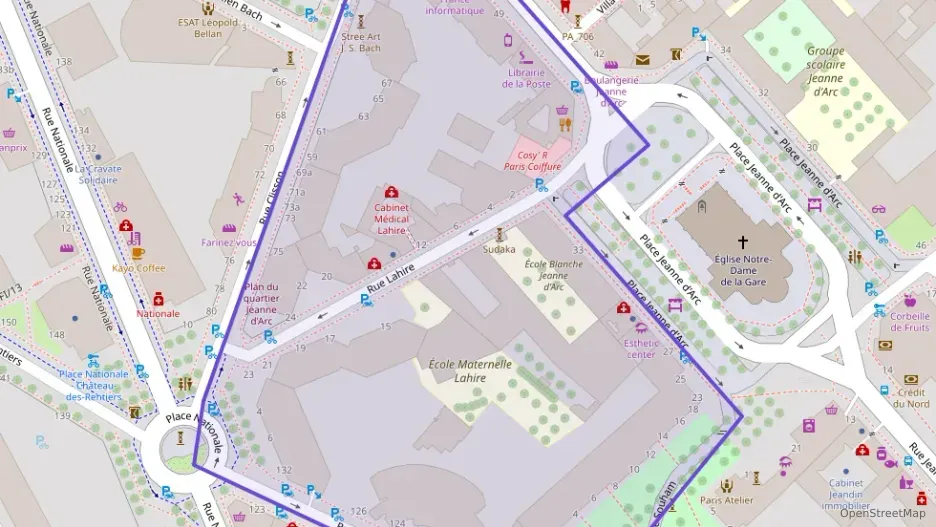 Appartement 60 m² deux pieces à vendre à Paris 13e Arrondissement Appartement 60 m² deux pieces à vendre à Paris 13e Arrondissement