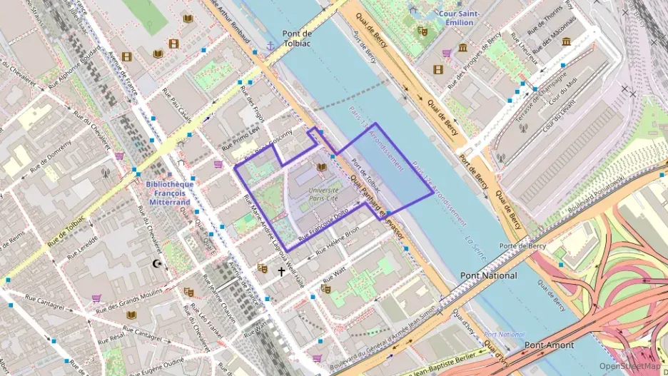 Appartement 80 m² quatre pièces à vendre à Paris 13e Arrondissement