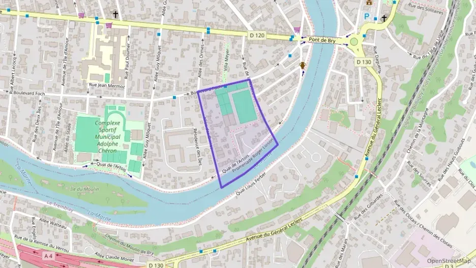 Appartement 62 m² trois pièces à vendre à Le Perreux-sur-Marne