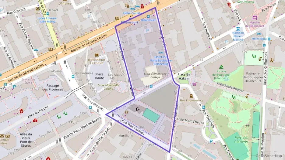 Appartement 50 m² deux pieces à vendre à Boulogne-Billancourt Appartement 50 m² deux pieces à vendre à Boulogne-Billancourt