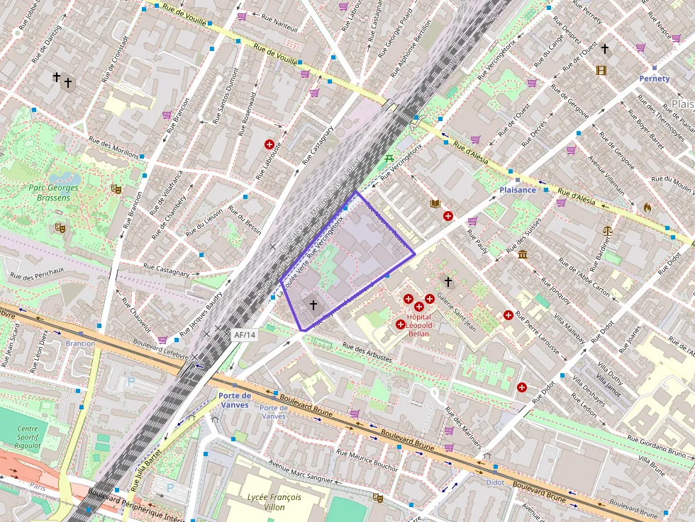 Appartement 30 m² deux pieces à vendre à Paris 14e Arrondissement