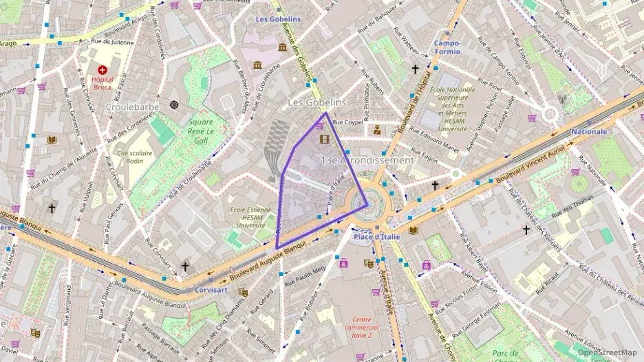 Appartement 58 m² deux pieces à vendre à Paris 13e Arrondissement Appartement 58 m² deux pieces à vendre à Paris 13e Arrondissement