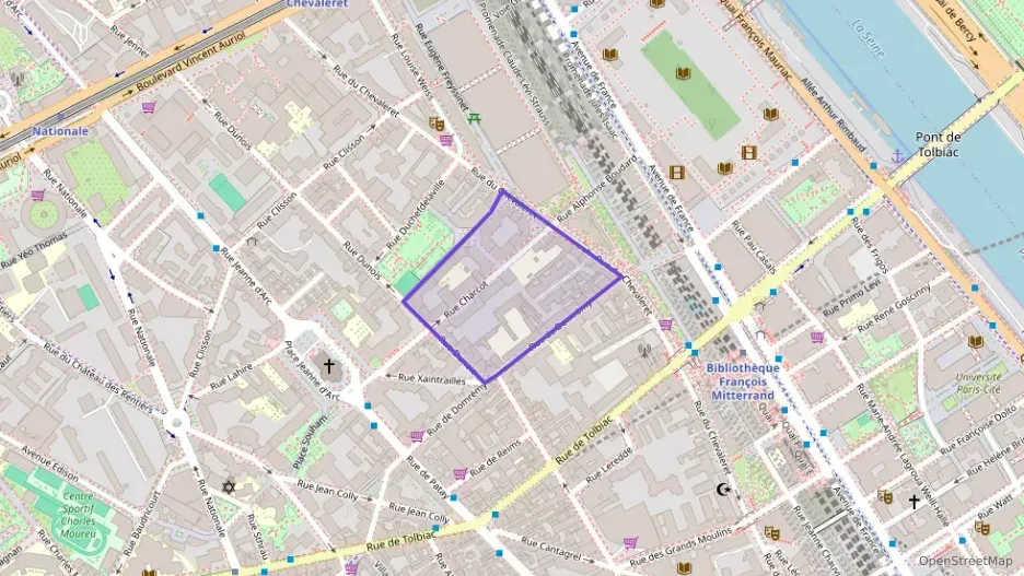 Appartement 22 m² une piece à vendre à Paris 13e Arrondissement Appartement 22 m² une piece à vendre à Paris 13e Arrondissement