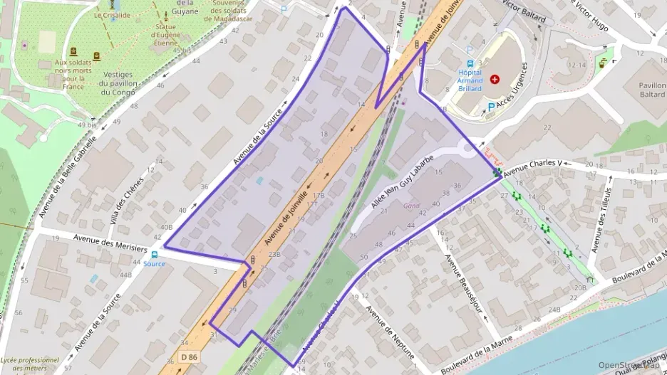 Appartement 58 m² deux pieces à vendre à Nogent-sur-Marne