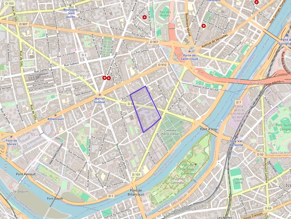 Appartement 75 m² quatre pièces à vendre à Boulogne-Billancourt Appartement 75 m² quatre pièces à vendre à Boulogne-Billancourt