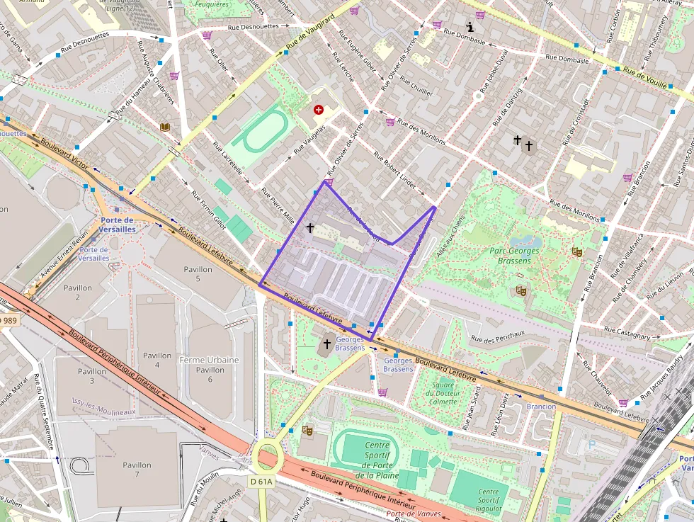 Appartement 30 m² une piece à vendre à Paris 15e Arrondissement