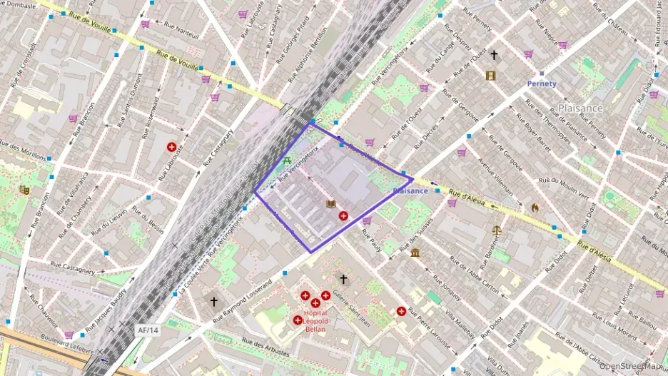 Appartement 73 m² trois pièces à vendre à Paris 14e Arrondissement Appartement 73 m² trois pièces à vendre à Paris 14e Arrondissement
