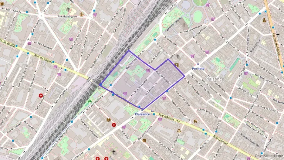 Appartement 38 m² une piece à vendre à Paris 14e Arrondissement
