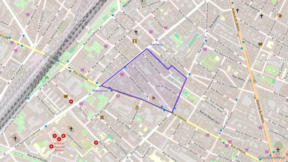 Appartement 60 m² trois pièces à vendre à Paris 14e Arrondissement Appartement 60 m² trois pièces à vendre à Paris 14e Arrondissement