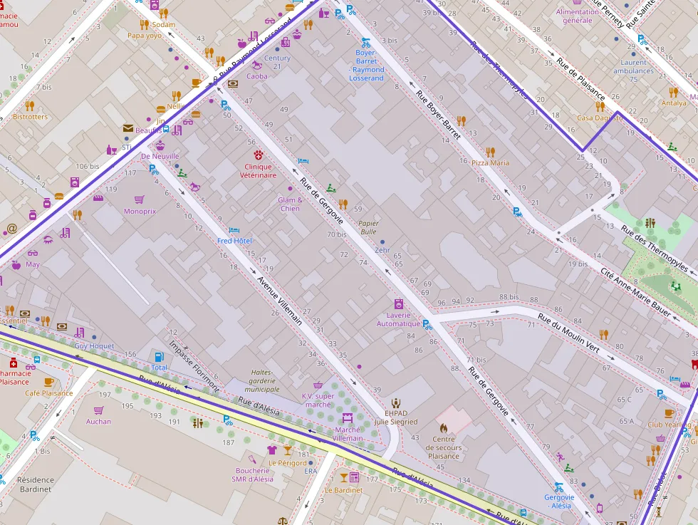Appartement 40 m² deux pieces à vendre à Paris 14e Arrondissement