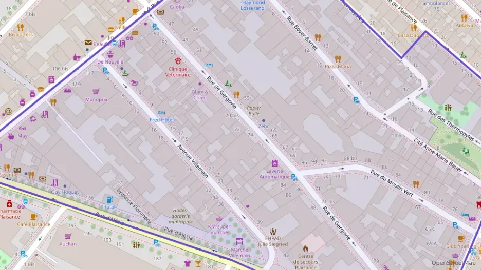 Appartement 40 m² deux pieces à vendre à Paris 14e Arrondissement