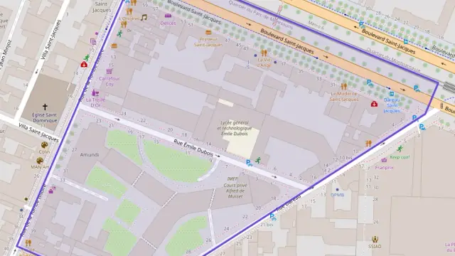 Appartement 19 m² une piece à vendre à Paris 14e Arrondissement