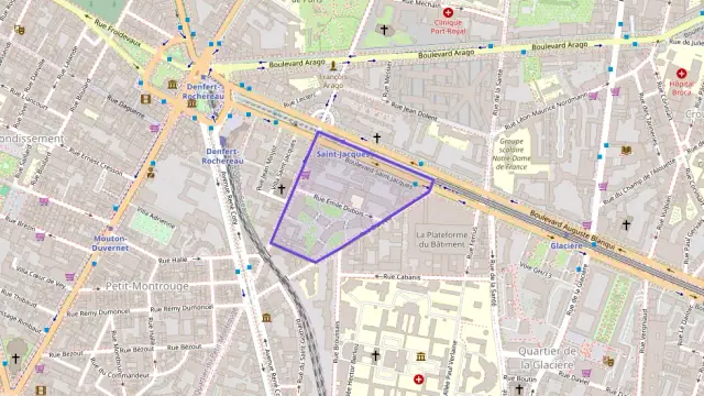 Appartement 19 m² une piece à vendre à Paris 14e Arrondissement