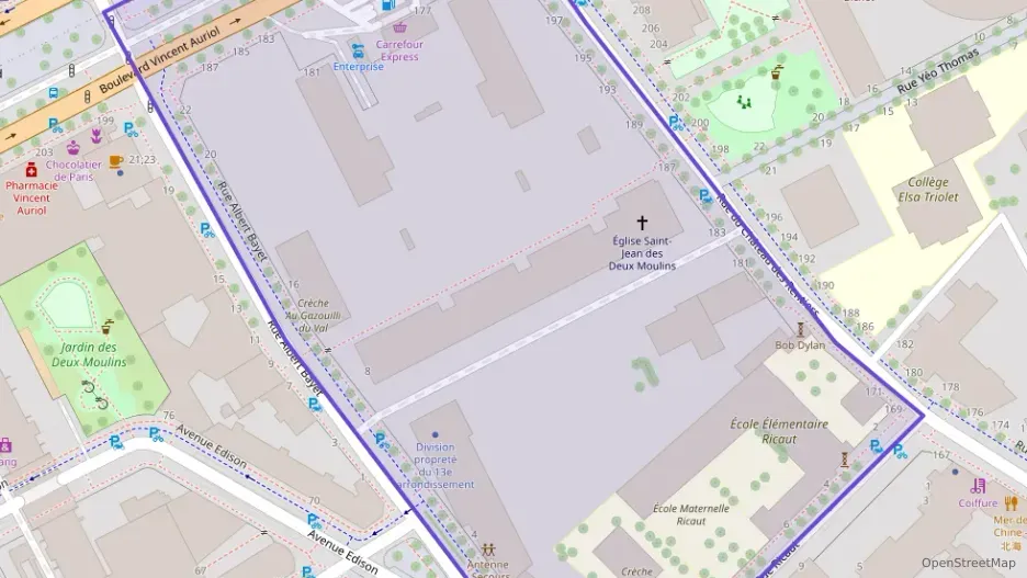 Appartement 48 m² deux pieces à vendre à Paris 13e Arrondissement