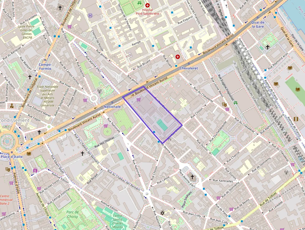 Appartement 32 m² deux pieces à vendre à Paris 13e Arrondissement