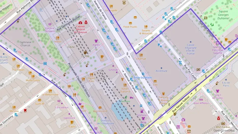 Appartement 69 m² trois pièces à vendre à Paris 13e Arrondissement