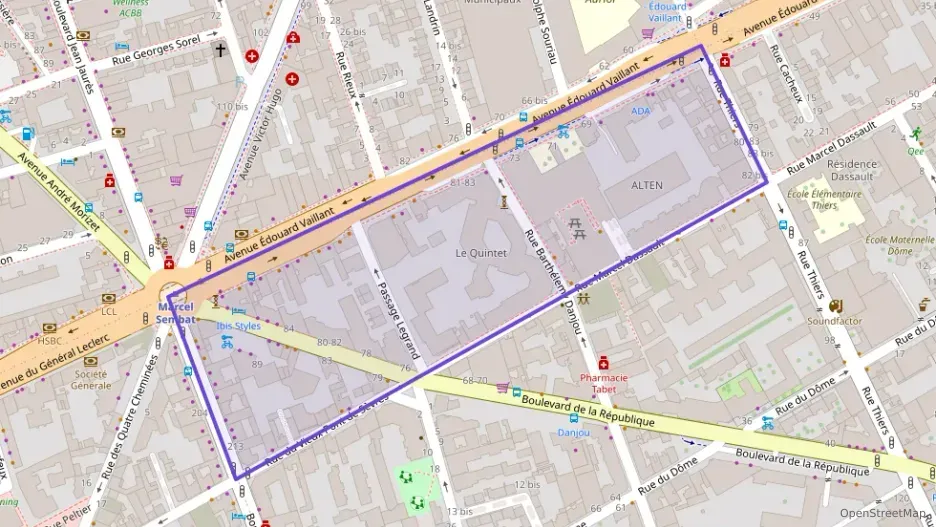 Appartement 62 m² trois pièces à vendre à Boulogne-Billancourt Appartement 62 m² trois pièces à vendre à Boulogne-Billancourt