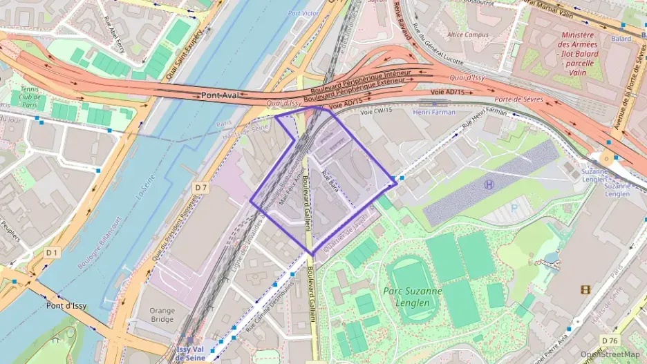 Appartement 19 m² une piece à vendre à Issy-les-Moulineaux