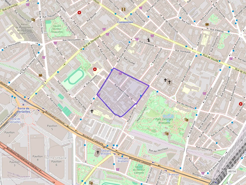 Appartement 30 m² une piece à vendre à Paris 15e Arrondissement