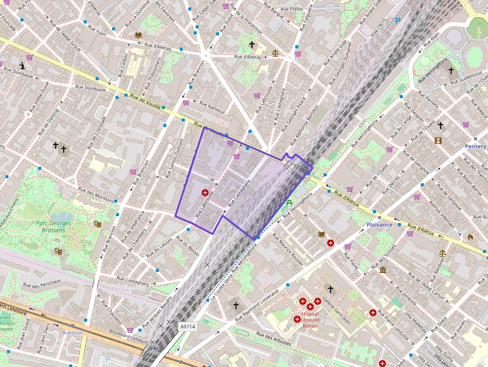 Appartement 22 m² une piece à vendre à Paris 15e Arrondissement