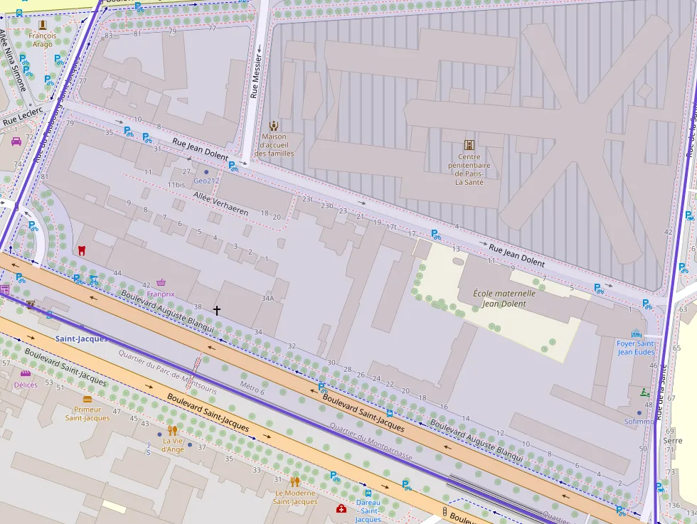 Appartement 76 m² quatre pièces à vendre à Paris 14e Arrondissement