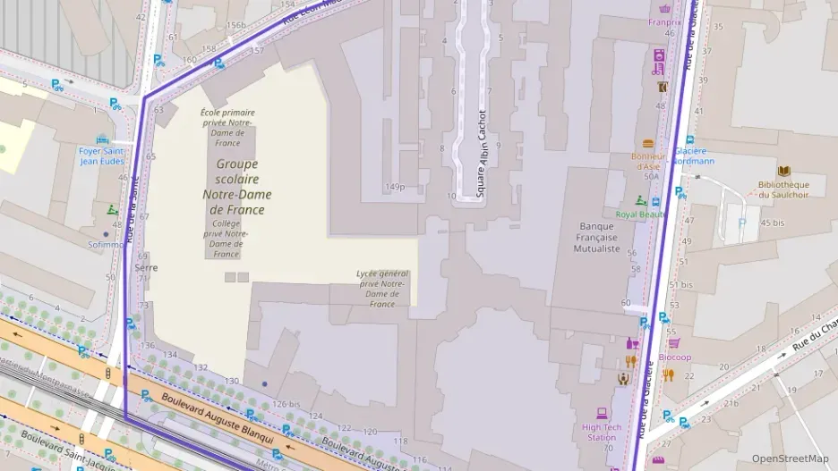 Appartement 40 m² deux pieces à vendre à Paris 13e Arrondissement