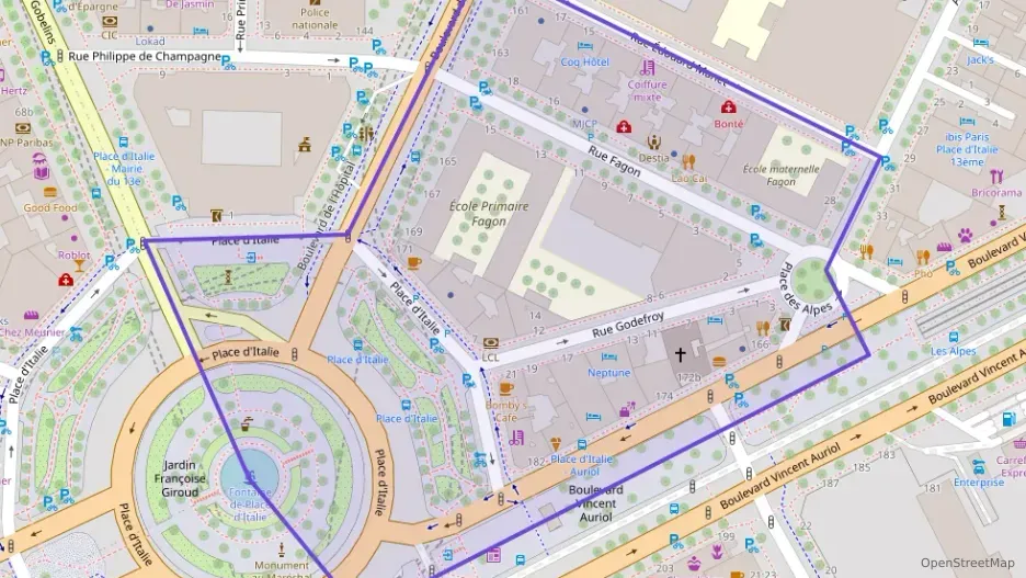 Appartement 47 m² trois pièces à vendre à Paris 13e Arrondissement