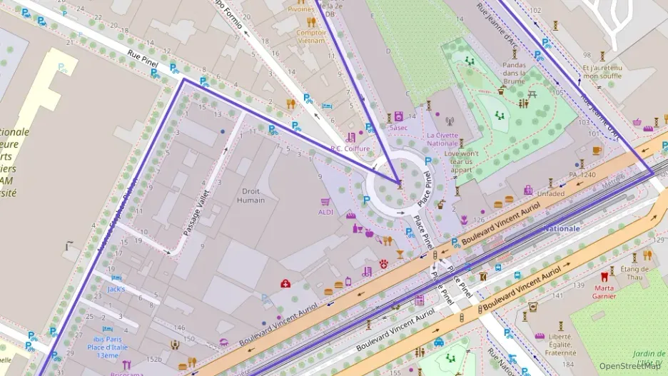 Appartement 30 m² une piece à vendre à Paris 13e Arrondissement