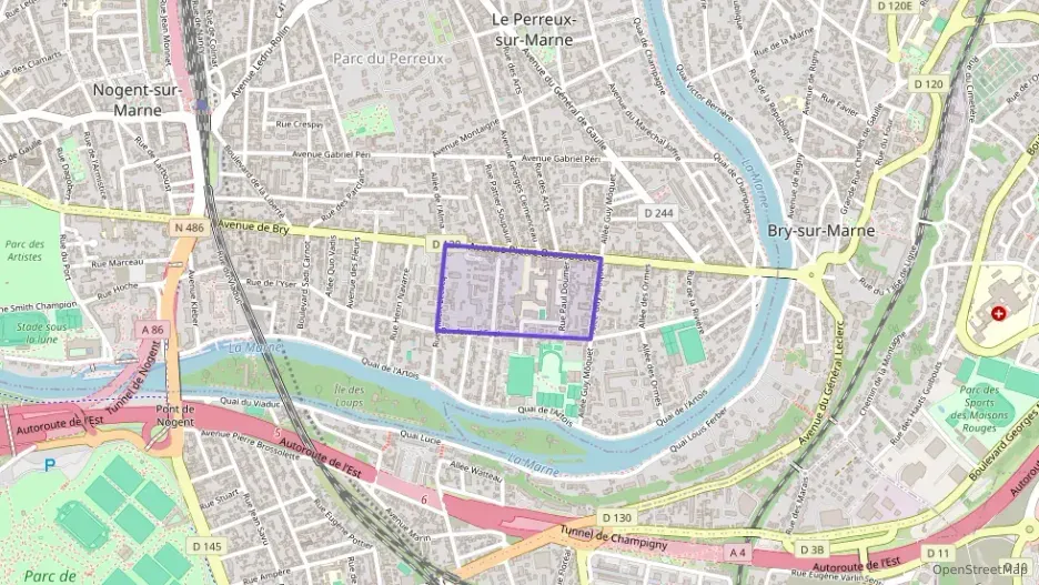 Appartement 46 m² deux pieces à vendre à Le Perreux-sur-Marne