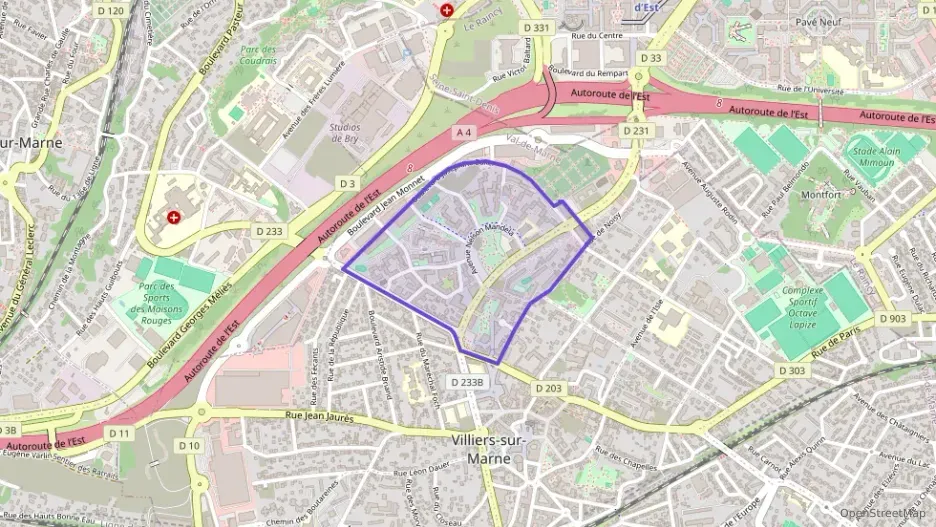 Appartement 42 m² deux pieces à vendre à Villiers-sur-Marne