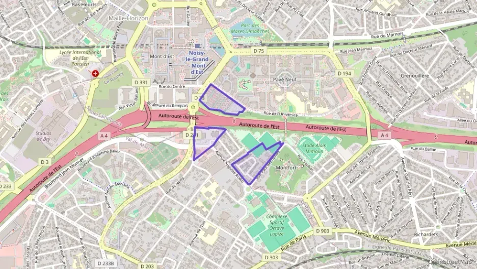 Appartement 33 m² une piece à vendre à Noisy-le-Grand