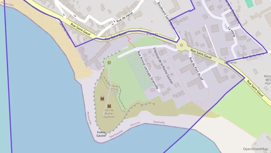 Appartement 70 m² trois pièces à vendre à Granville