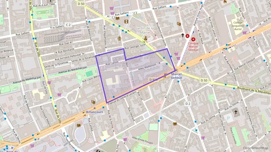 Appartement 29 m² une piece à vendre à Boulogne-Billancourt