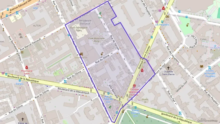 Appartement 29 m² deux pieces à vendre à Boulogne-Billancourt