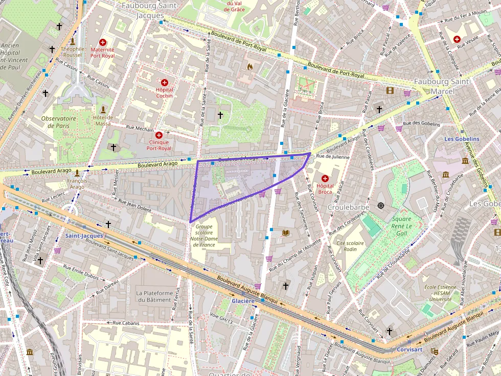 Appartement 28 m² une piece à vendre à Paris 13e Arrondissement