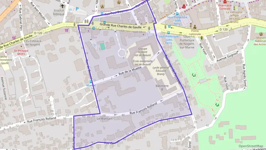 Appartement 51 m² deux pieces à vendre à Nogent-sur-Marne