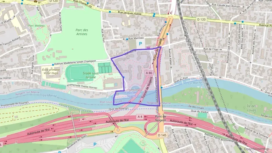 Appartement 49 m² une piece à vendre à Nogent-sur-Marne