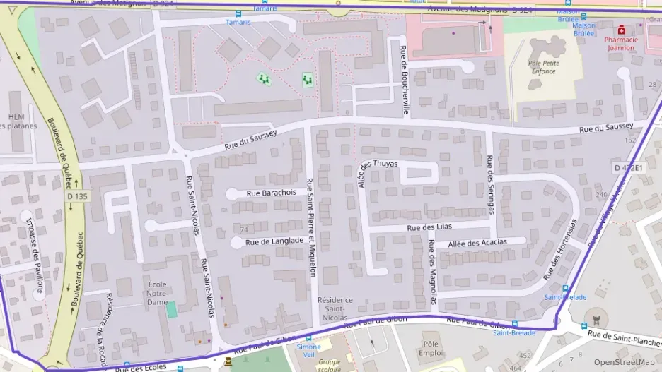 Appartement 84 m² quatre pièces à vendre à Granville