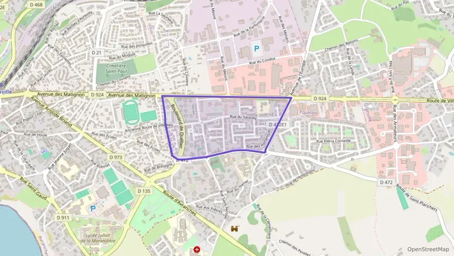 Appartement 84 m² quatre pièces à vendre à Granville