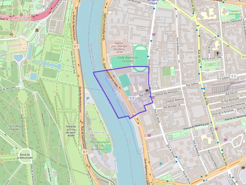 Appartement 25 m² une piece à vendre à Boulogne-Billancourt