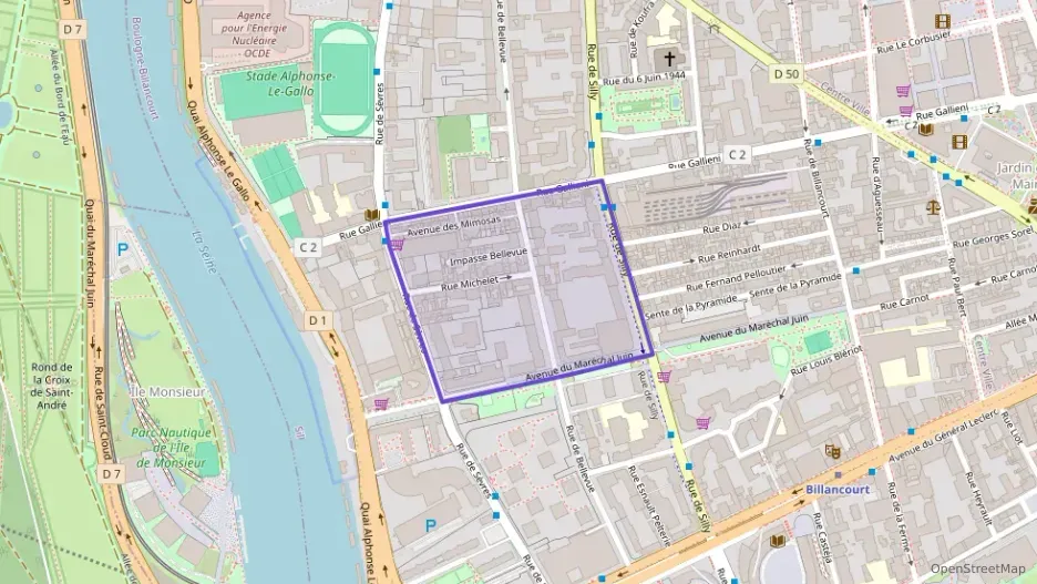 Appartement 40 m² deux pieces à vendre à Boulogne-Billancourt Appartement 40 m² deux pieces à vendre à Boulogne-Billancourt