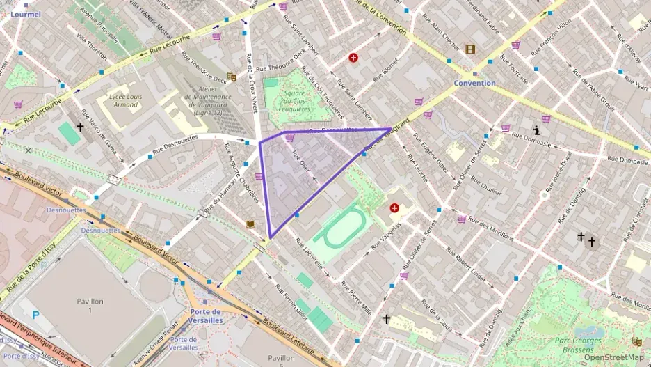 Appartement 63 m² trois pièces à vendre à Paris 15e Arrondissement Appartement 63 m² trois pièces à vendre à Paris 15e Arrondissement