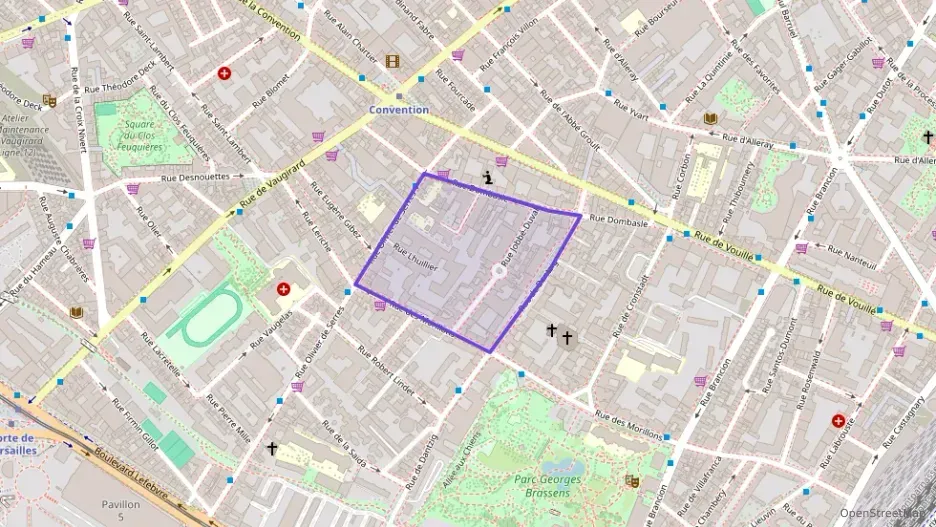 Appartement 32 m² deux pieces à vendre à Paris 15e Arrondissement