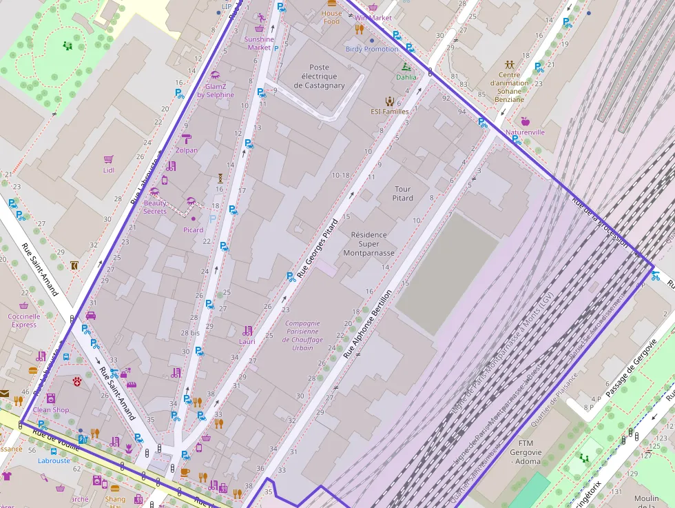 Appartement 22 m² une piece à vendre à Paris 15e Arrondissement